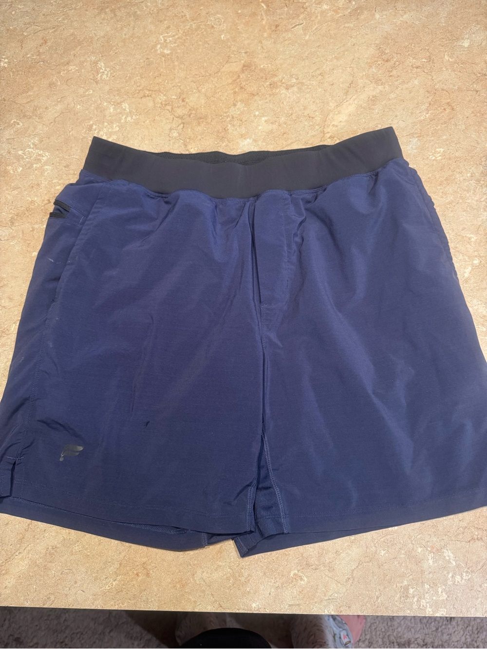 Fabletics Men's Navy Blue Athletic Shorts